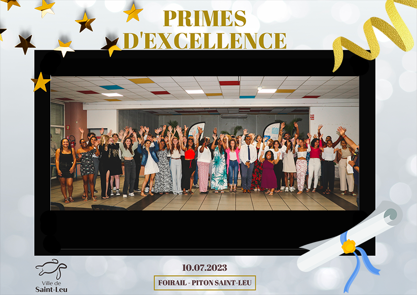 Primes d'Excellence Saint-Leu promo 2023