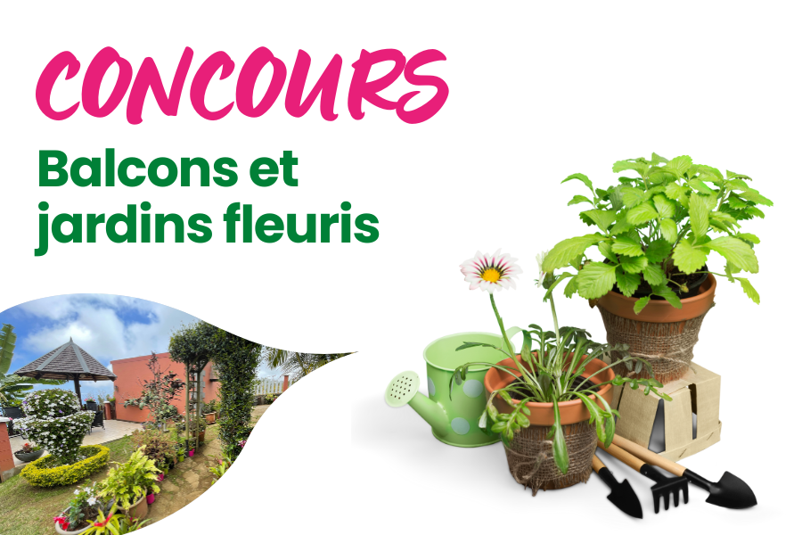 Concours Jardins et Balcons Fleuris 2023 à Saint-Leu