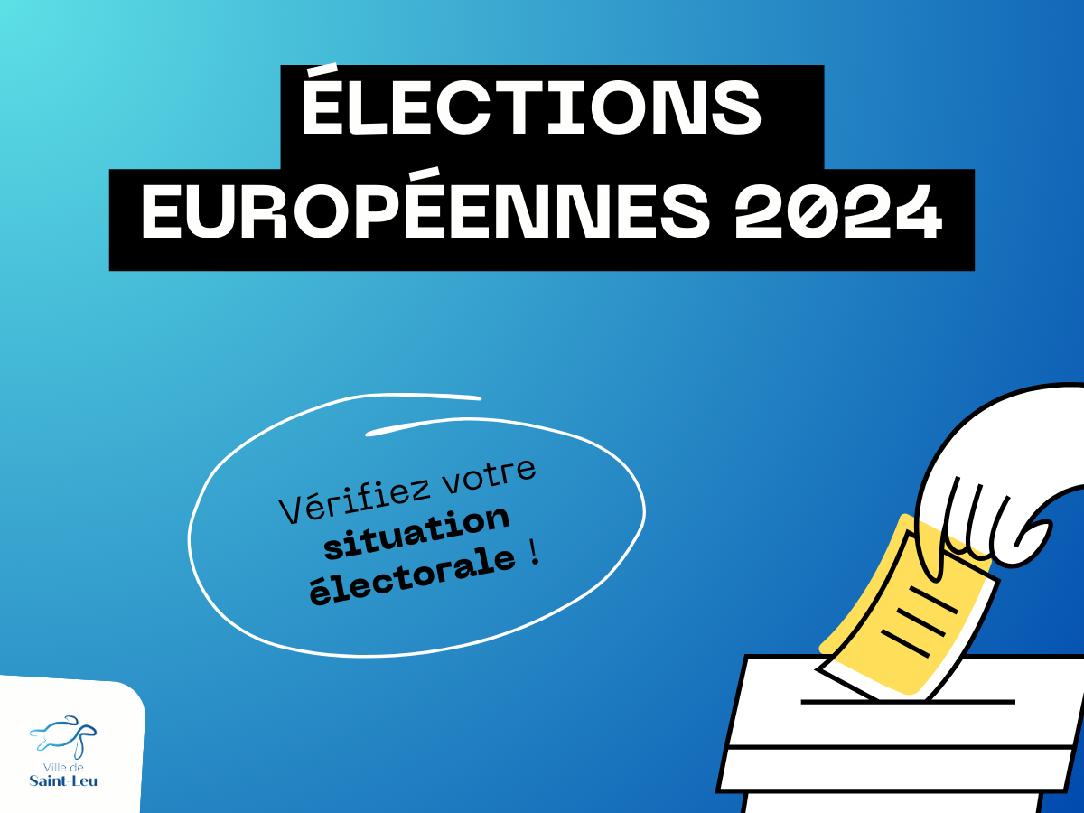 Elections européennes 2024 : inscription sur les listes électorales