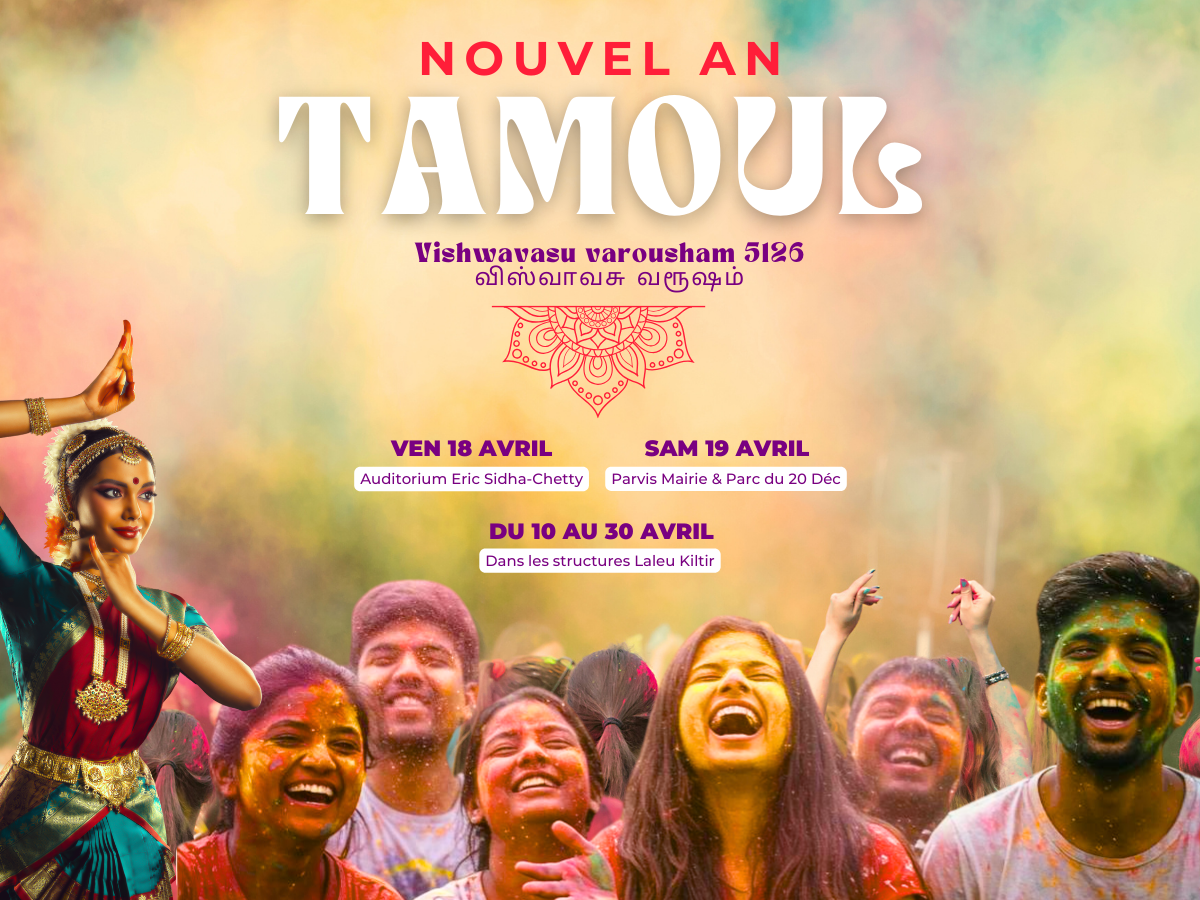 Célébration du Nouvel An Tamoul 5126 à Saint-Leu