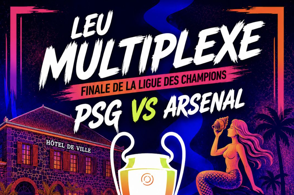 SAINT-LEU VIBRE AU RYTHME DU « LEU MULTIPLEX » POUR LA FINALE PSG / ARSENAL