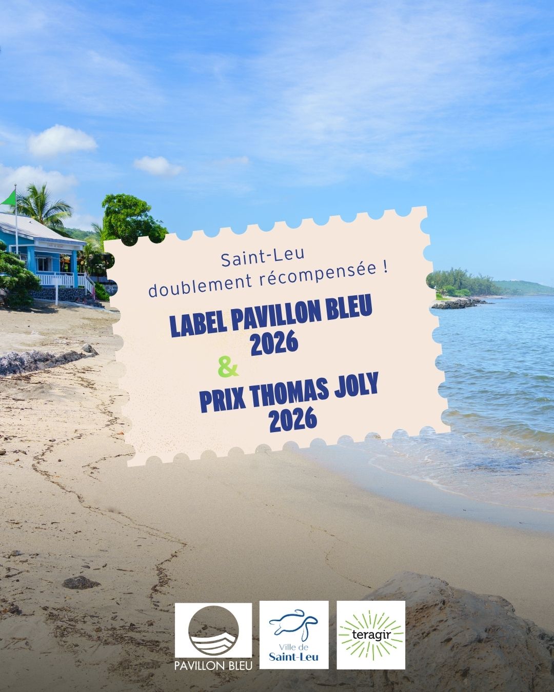 Pavillon Bleu 2026 et Prix Thomas Joly : Saint-Leu doublement distinguée en 2026